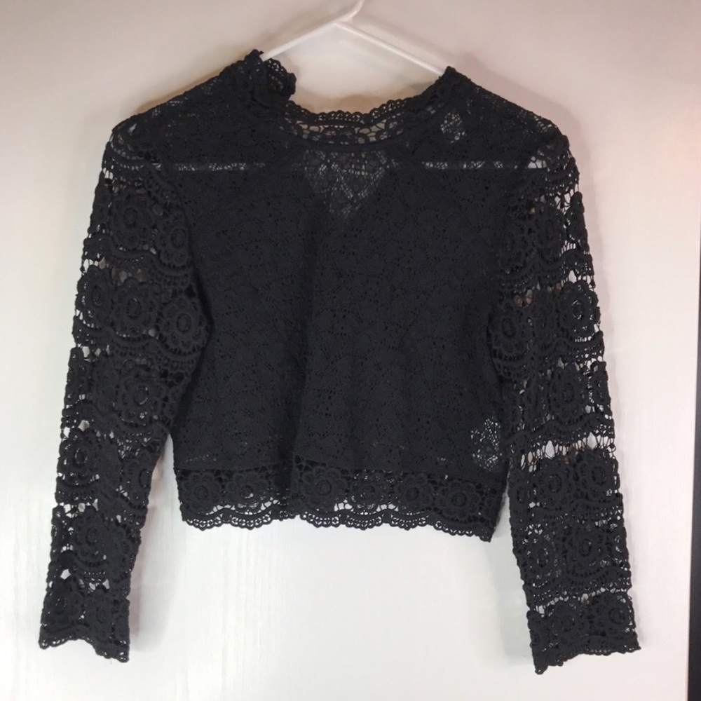 Crochet Lace Crop Top